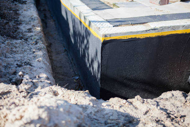 Professional Crawl Space Encapsulation technician working in Newport, NJ